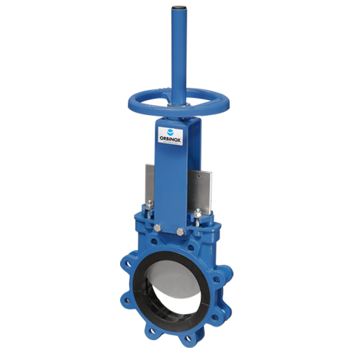 Polyurethane-lined lug type knife gate valve for general industrial applications